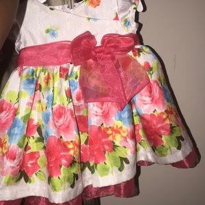 Floral infant dress